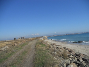 Küstenwanderung: Zeltplatz Aheloj - Pomorie